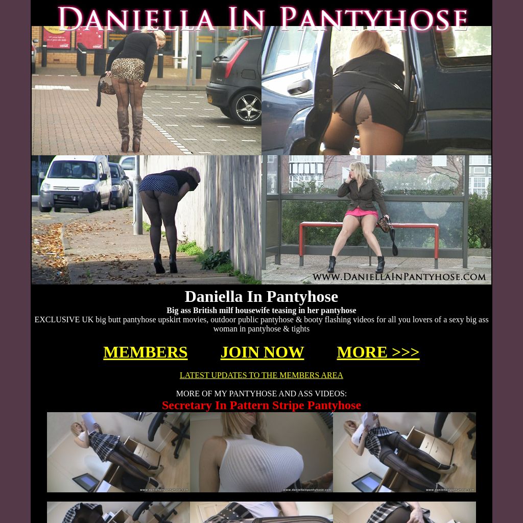 daniellainpantyhose.com 